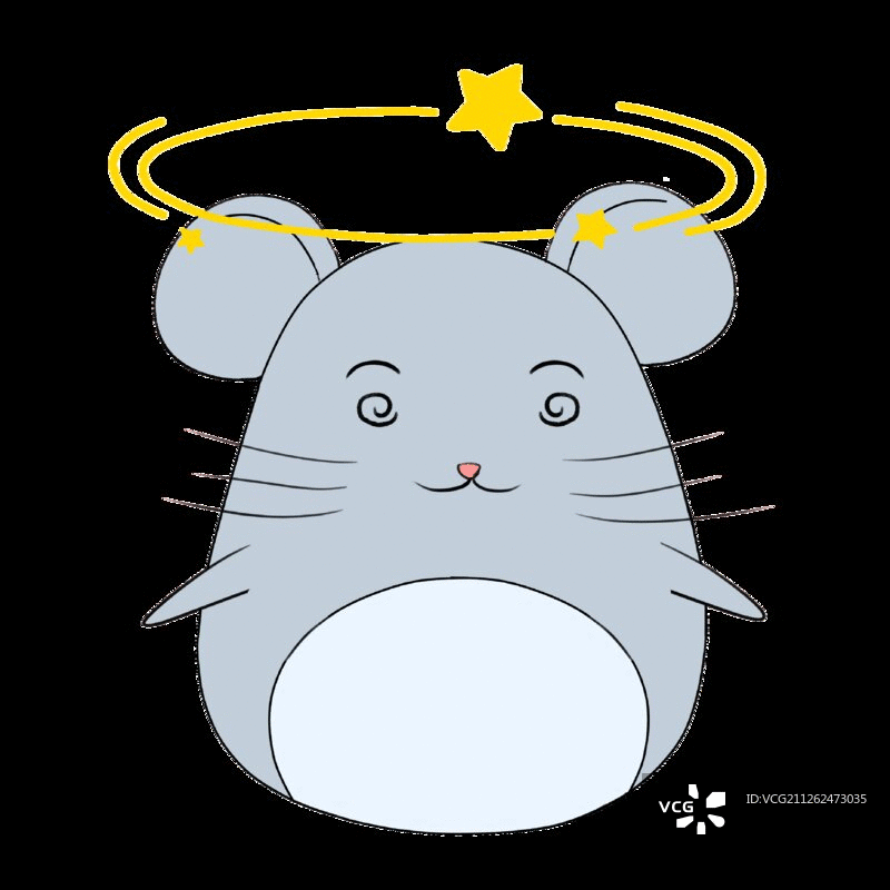 鼠年春节表情包之老鼠过年图片素材