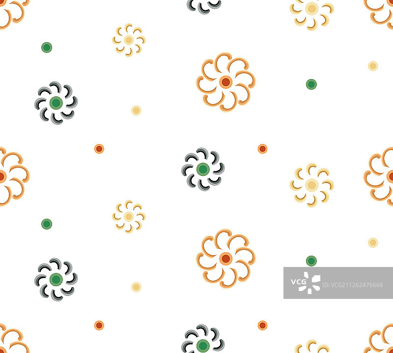 无缝的碎花底纹白色背景图案图片素材