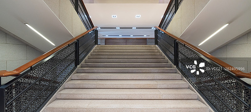 中国国家博物馆内部空间 楼梯图片素材