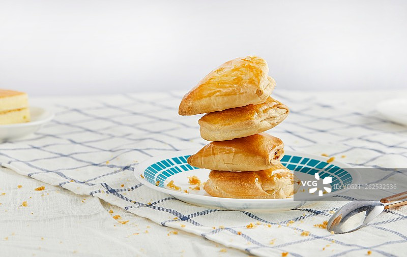 榴莲酥图片素材