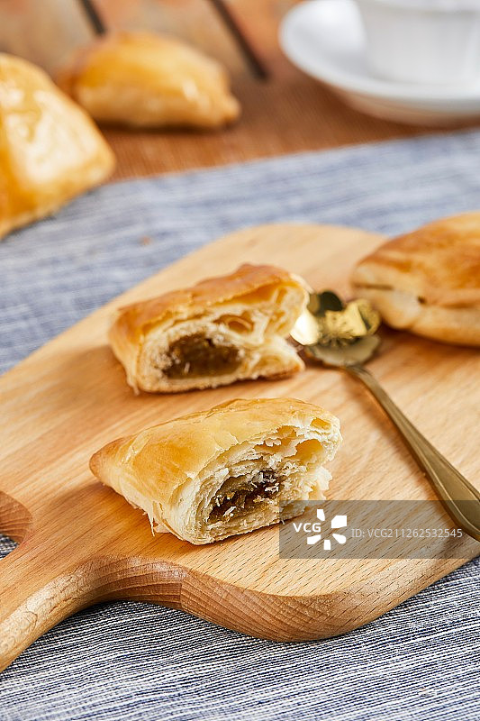 榴莲酥图片素材