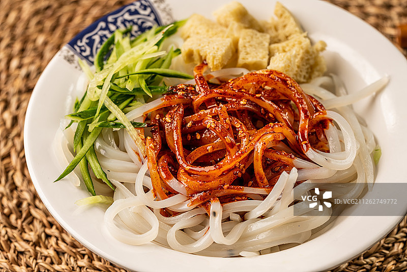 擀面皮图片素材