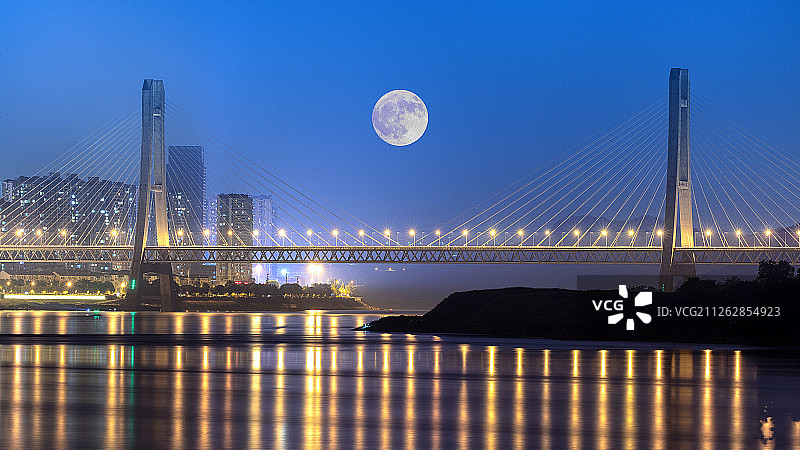 重庆鼎山长江大桥图片素材