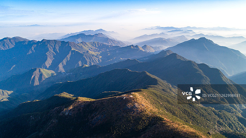 浙江第一高峰-丽水龙泉黄茅尖图片素材