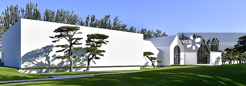 北京松美术馆图片素材