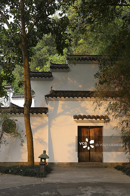 中式书院图片素材