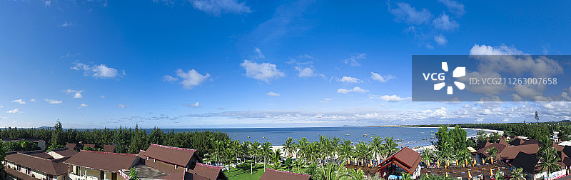广东茂名浪漫海岸旅游度假区图片素材