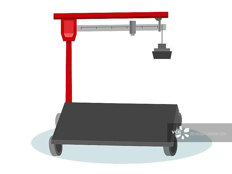 插画：秤图片素材