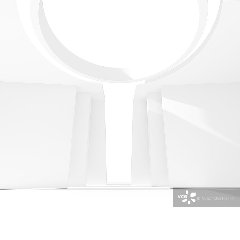 简洁白色现代建筑背景图图片素材