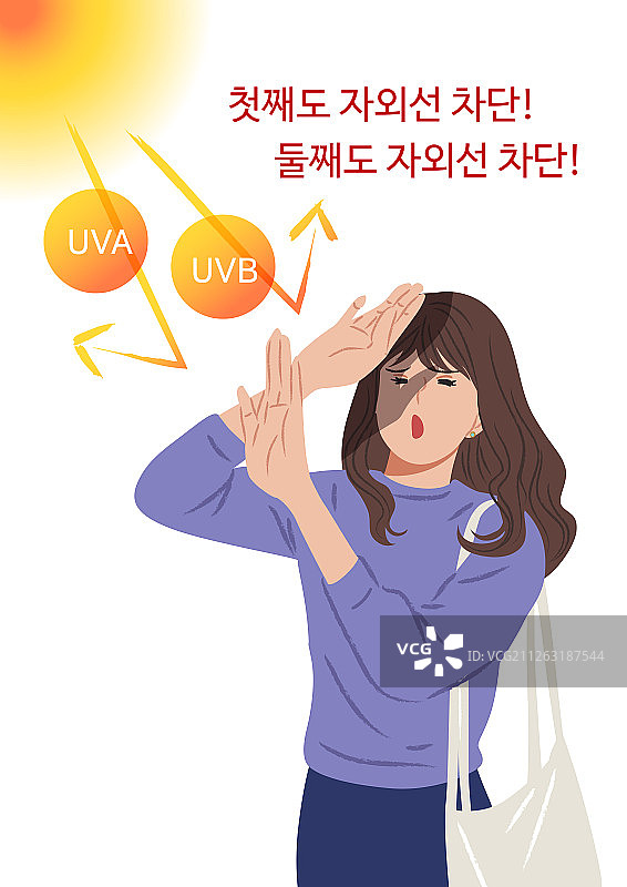 美丽的大学新生女性护肤图片素材