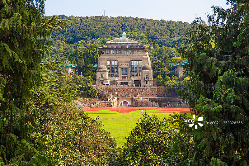 湖北省武汉大学图片素材