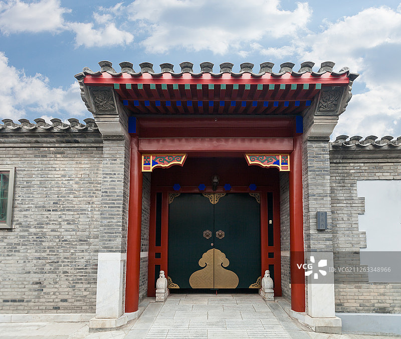 北京胡同图片素材