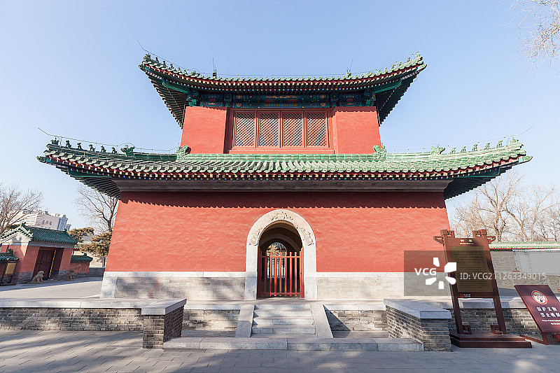北京地坛公园-钟楼图片素材