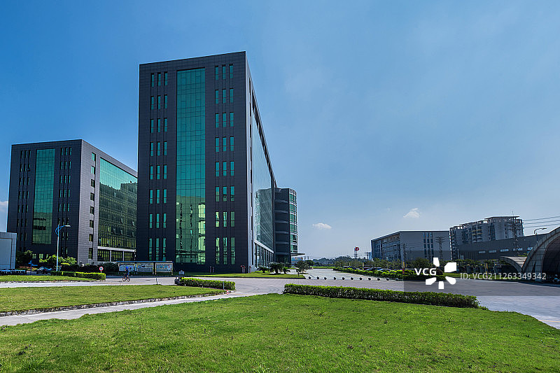 工厂厂房外景图片素材