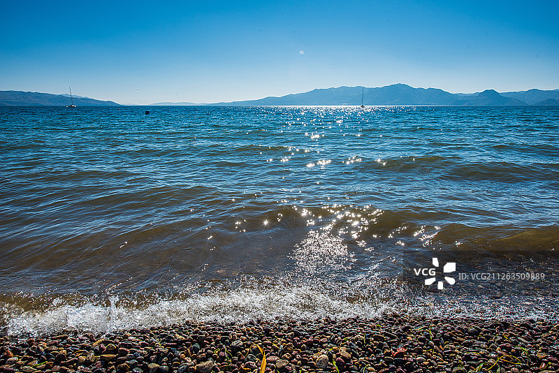 抚仙湖风光图片素材