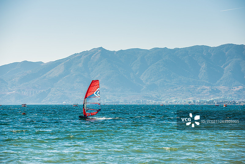 抚仙湖风光图片素材