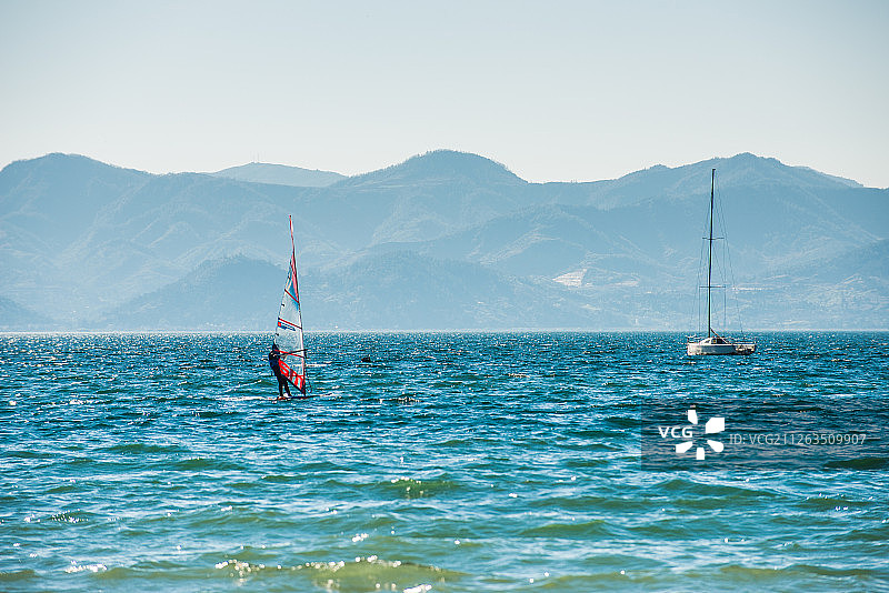 抚仙湖风光图片素材