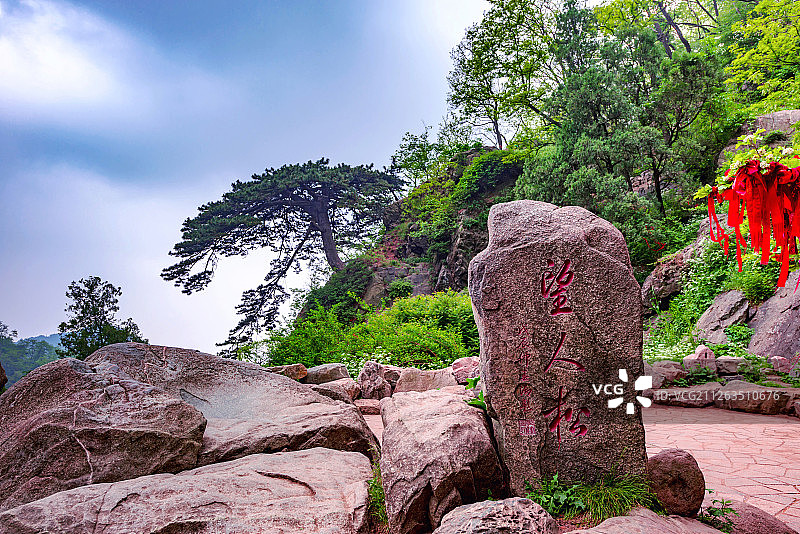 山东省泰山风光图片素材