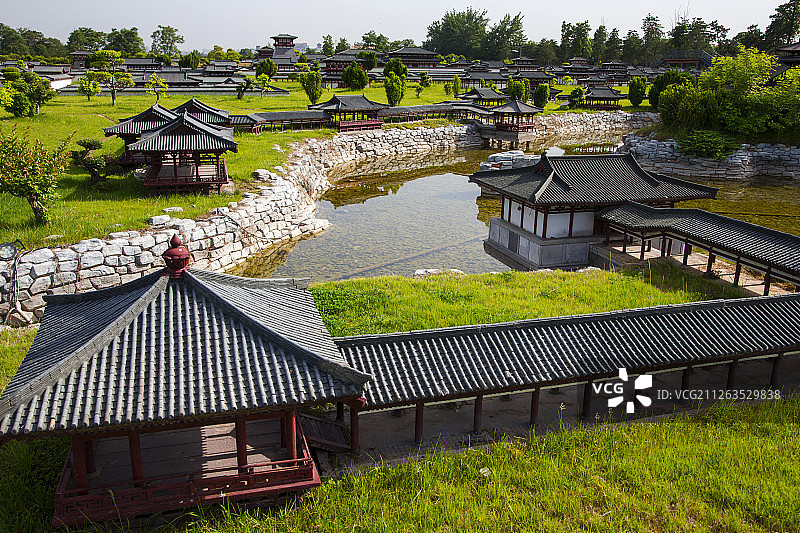 陕西省西安大明宫国家遗址公园图片素材