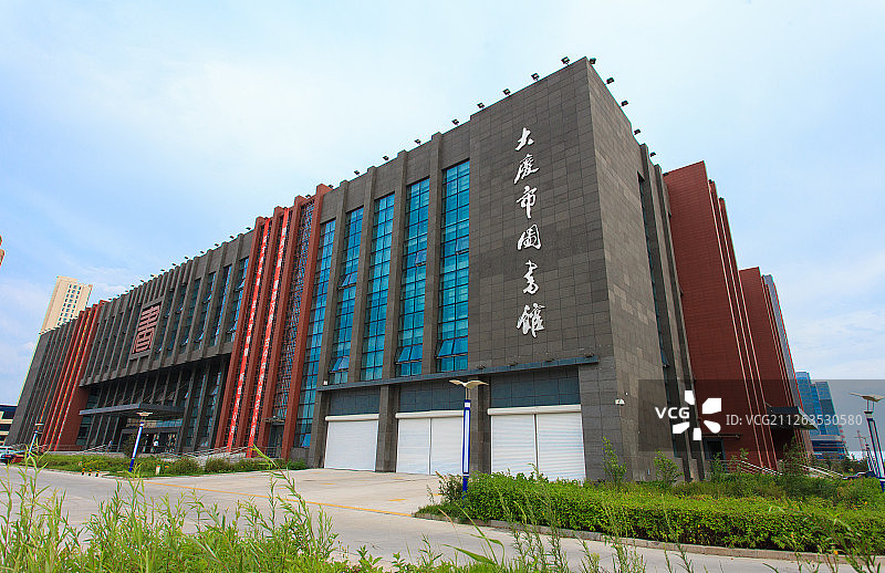黑龙江省大庆市图书馆图片素材