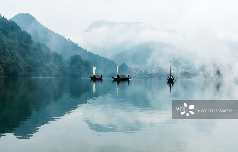 瓯江风光图片素材