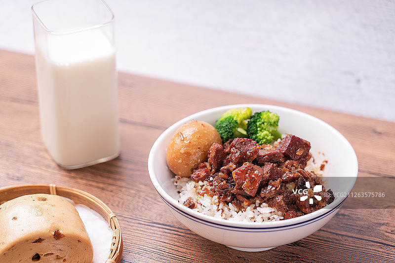 卤肉饭图片素材