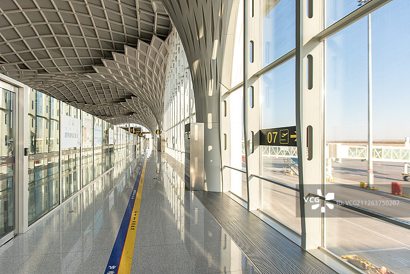 呼伦贝尔海拉尔机场图片素材