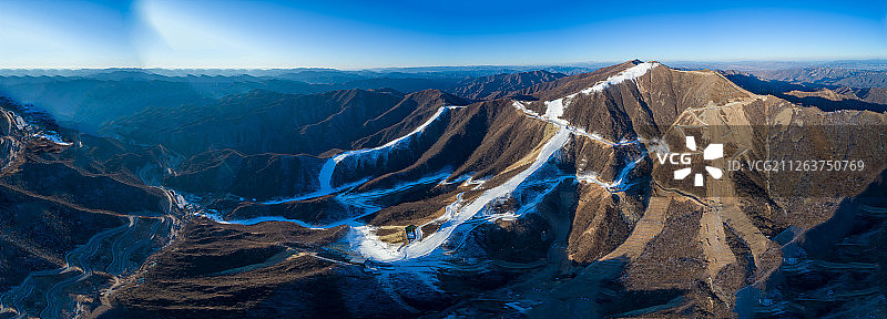 延庆大海陀奥林匹克国家高山滑雪中心图片素材
