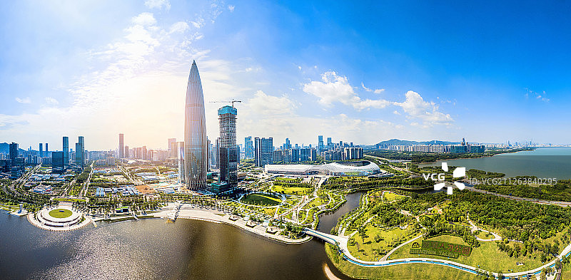 广东省深圳都市风光图片素材