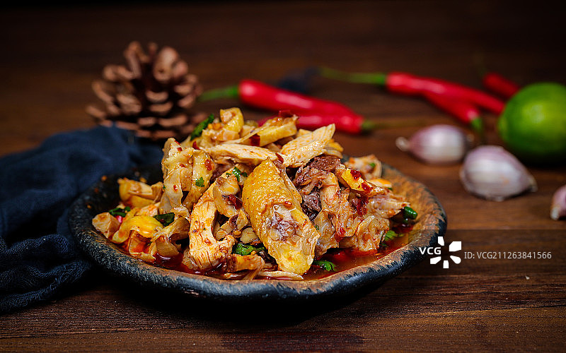 口水鸡图片素材