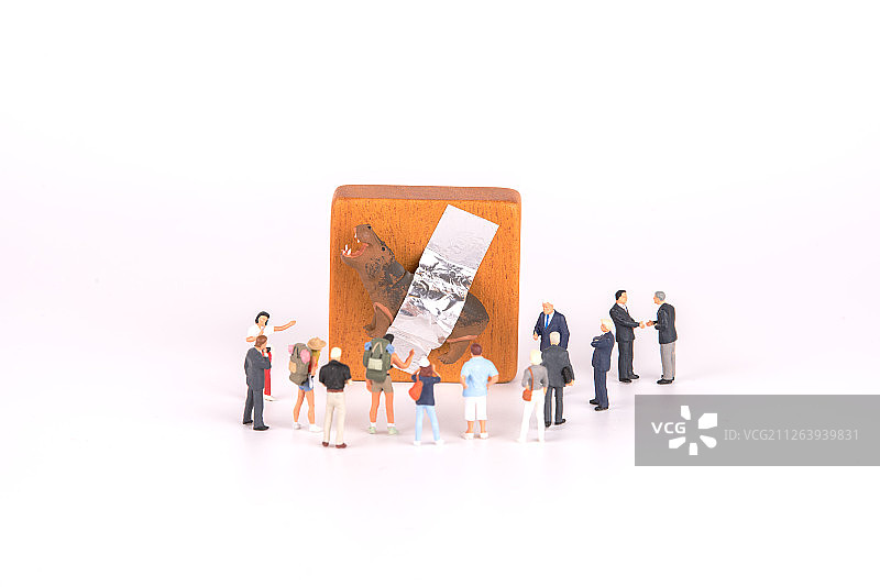人偶模型创意图片素材