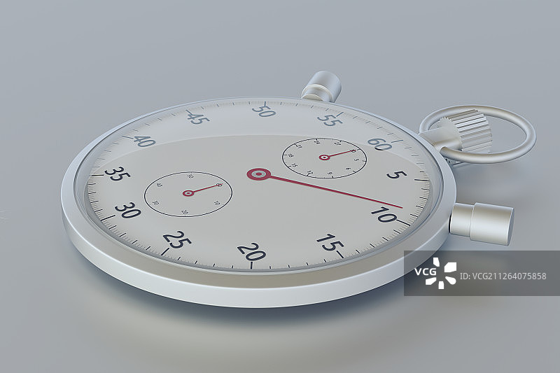 秒表3D渲染图片素材