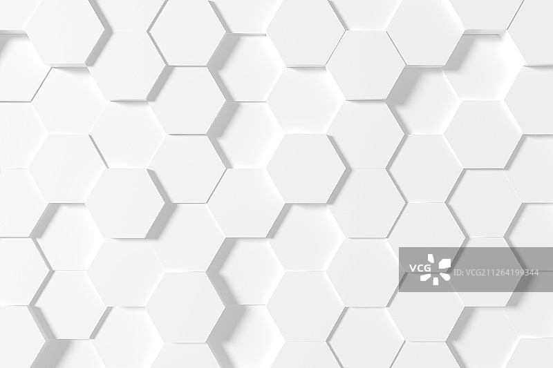 蜂窝状背景图，三维渲染图片素材