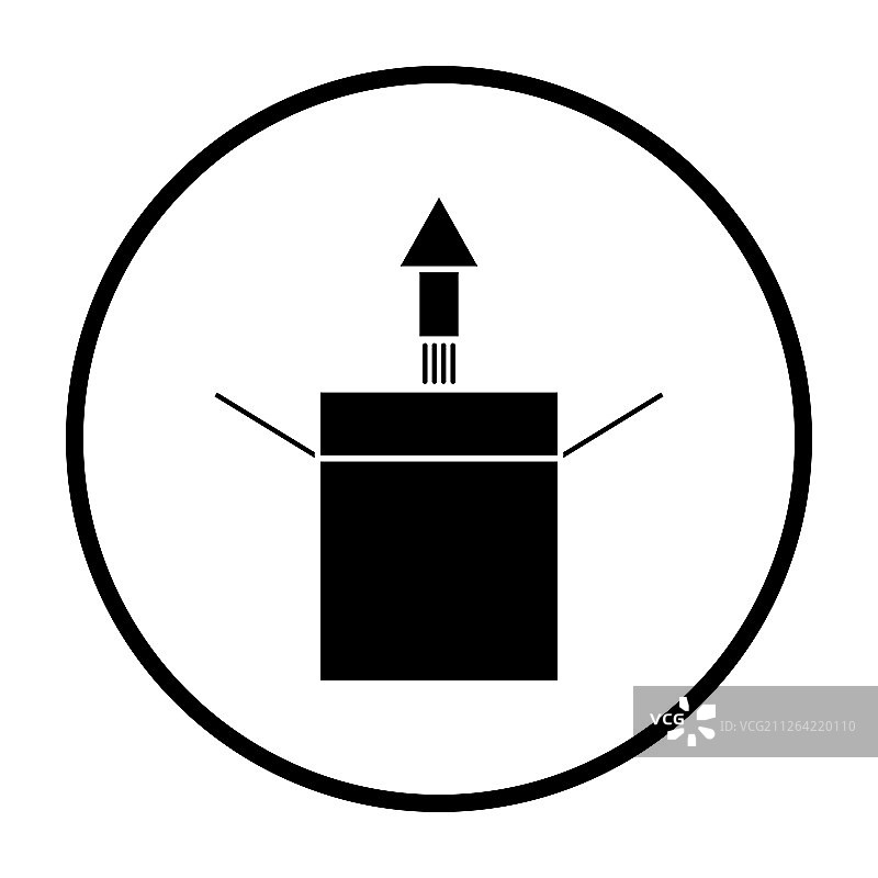 产品发布图标，细圆模具设计矢量图图片素材