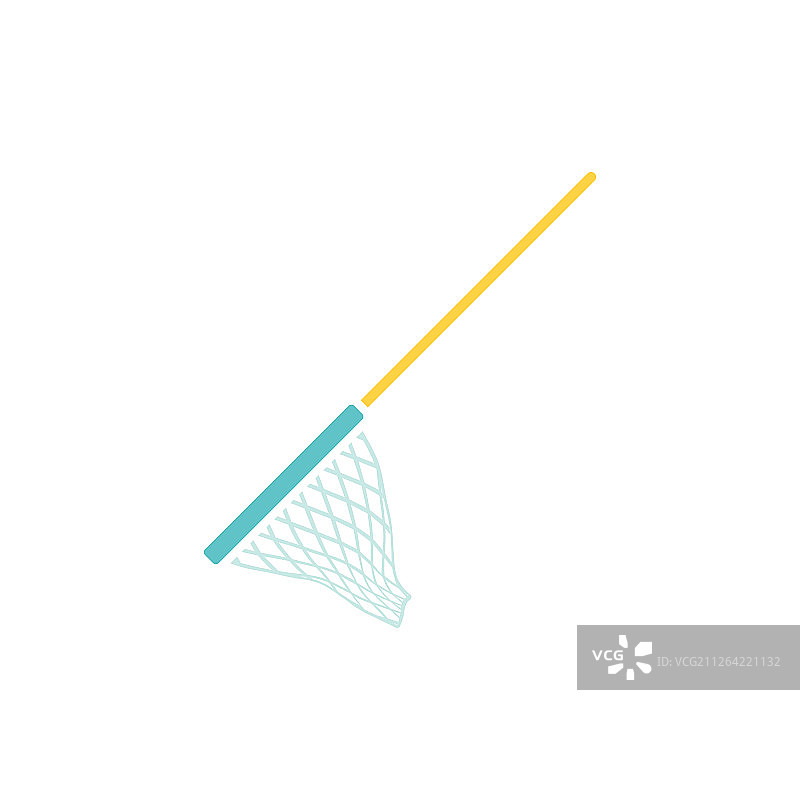 渔网图标.扁平风格设计.矢量素材图片素材