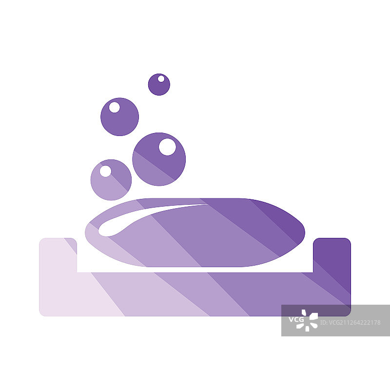 皂碟图标，扁平风格设计，矢量图图片素材