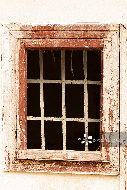 旧纹理窗户特写图片素材
