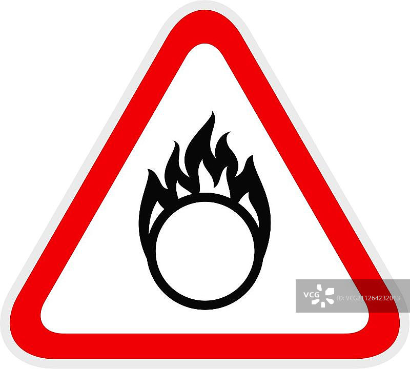 红色三角形警告危险符号矢量素材图片素材