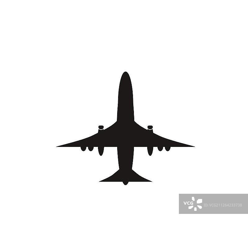 飞机图标矢量图图片素材