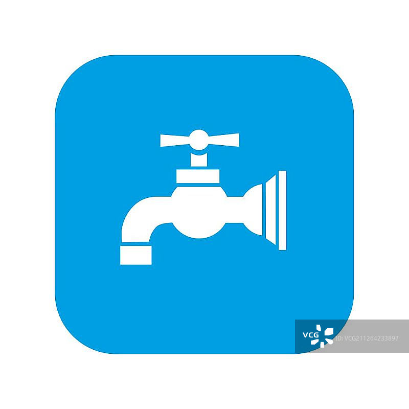水龙头图标矢量图图片素材