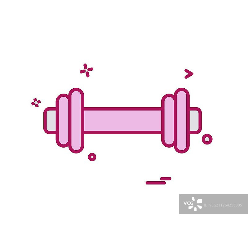 哑铃图标设计向量图片素材