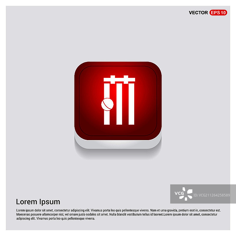 板球球挡图标图片素材