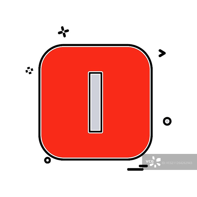 英文字母图标设计矢量素材图片素材