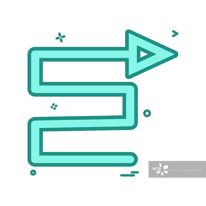 右下箭头图标矢量设计图片素材