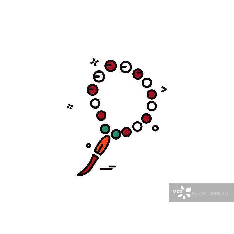 念珠图标设计矢量素材图片素材