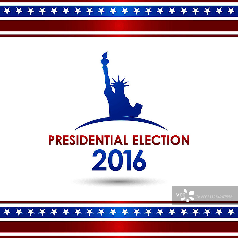 美国总统选举设计矢量素材图片素材