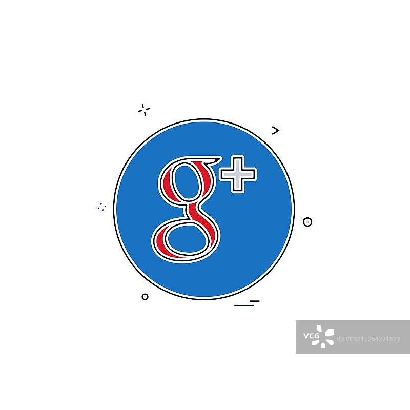 媒体网络社交Gmail图标矢量图片素材