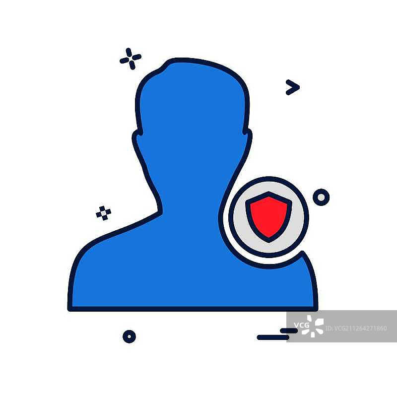 头像男性图标设计矢量图片素材