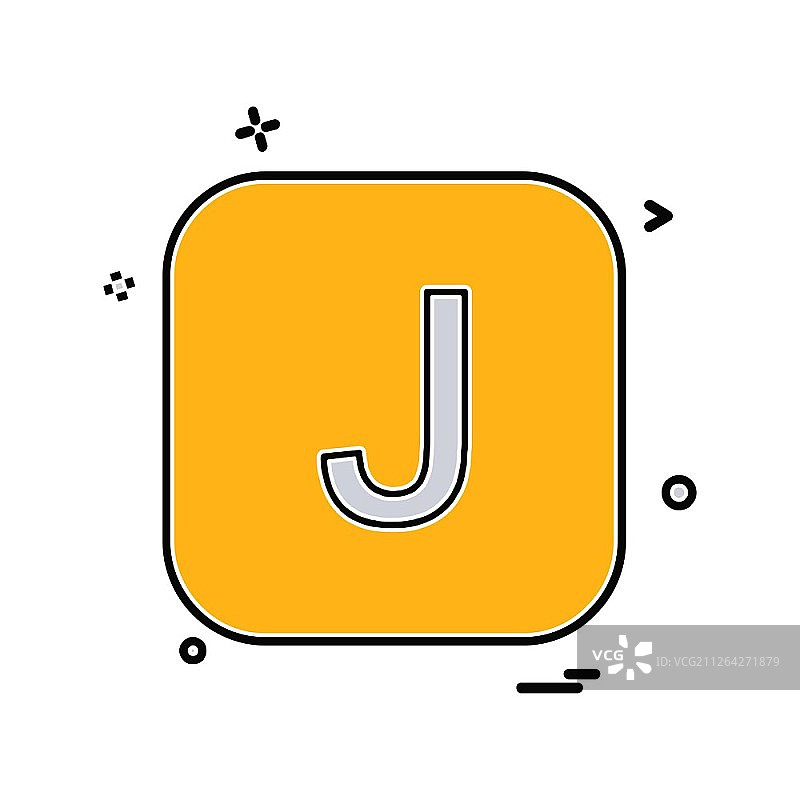 英文字母图标设计矢量素材图片素材