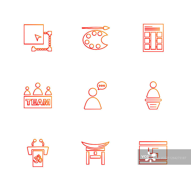 学习，计算器，视频，用户，网络，宗教，绘画，艺术，目录，文件夹，地球，十字架，教堂，基督教，图标，矢量，设计，扁平，收藏，风格，创意图标图片素材